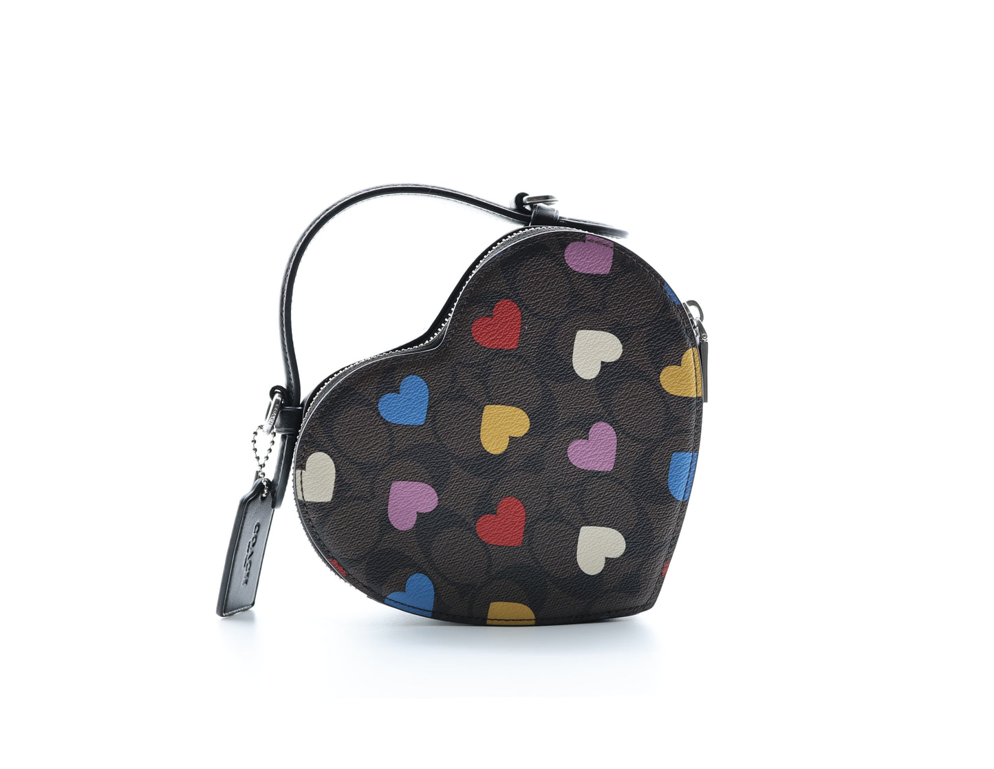 Coach Heart Monogram Crossbody