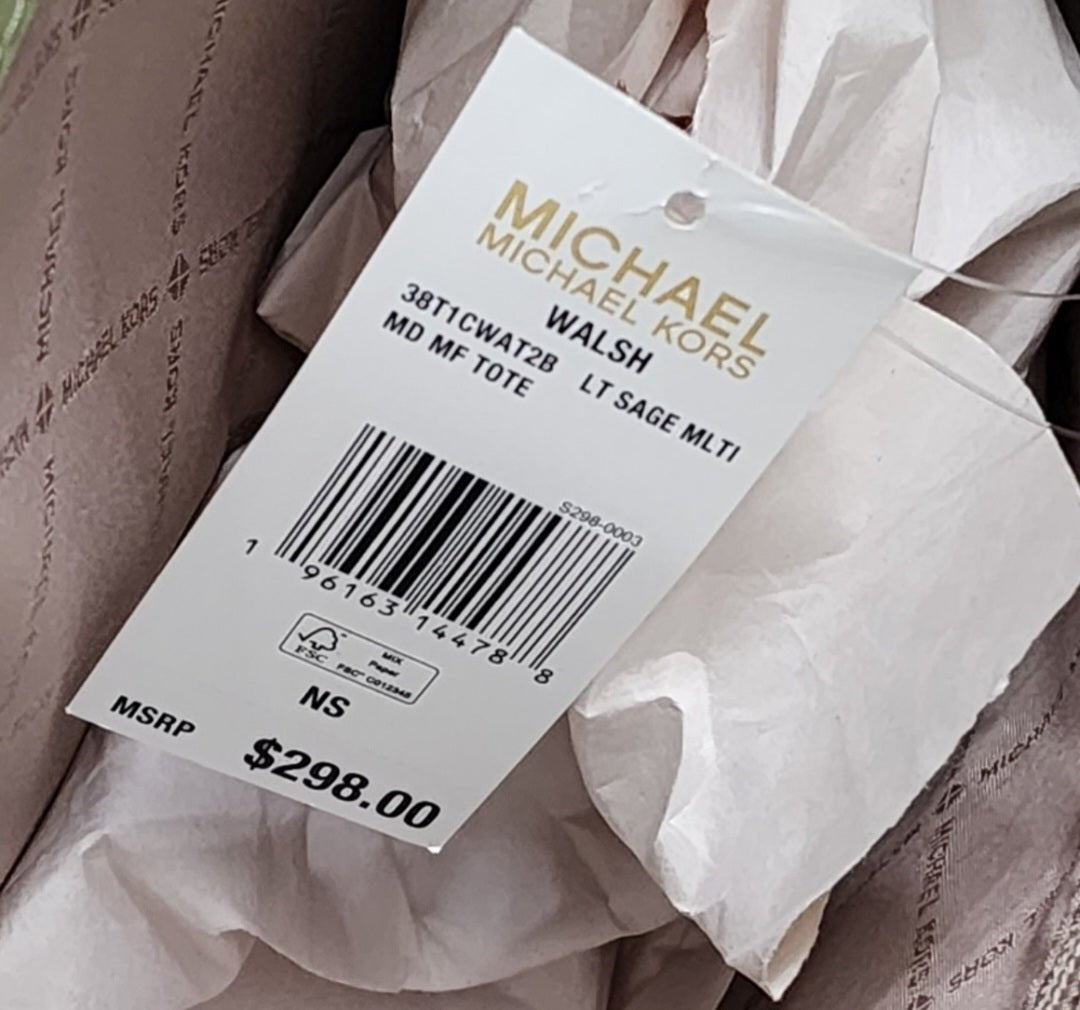 Michael Kors Walsh Logo MD Tote