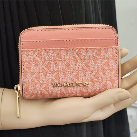 Michael Kors Jet Set Logo MD Card Case Wallet