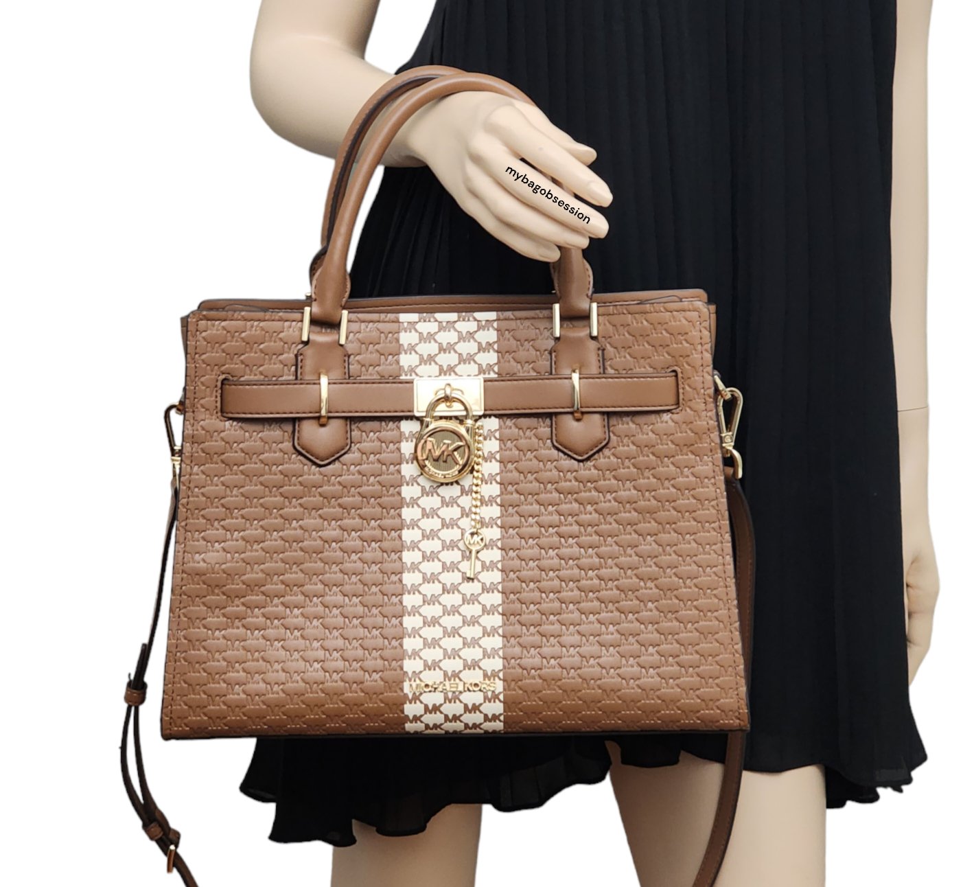 Michael Kors Hamilton MD Satchel Brown