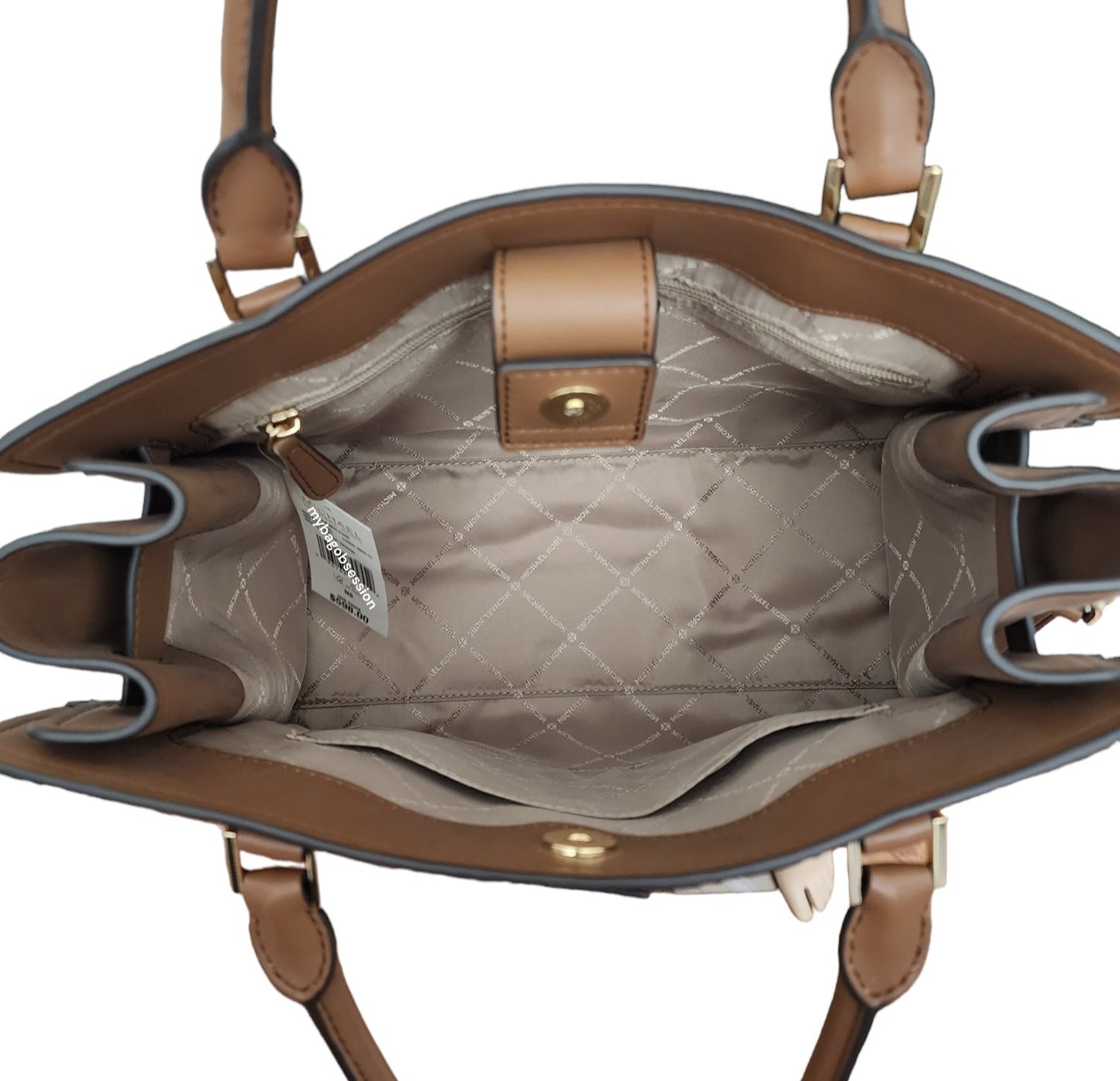 Michael Kors Hamilton MD Satchel Brown