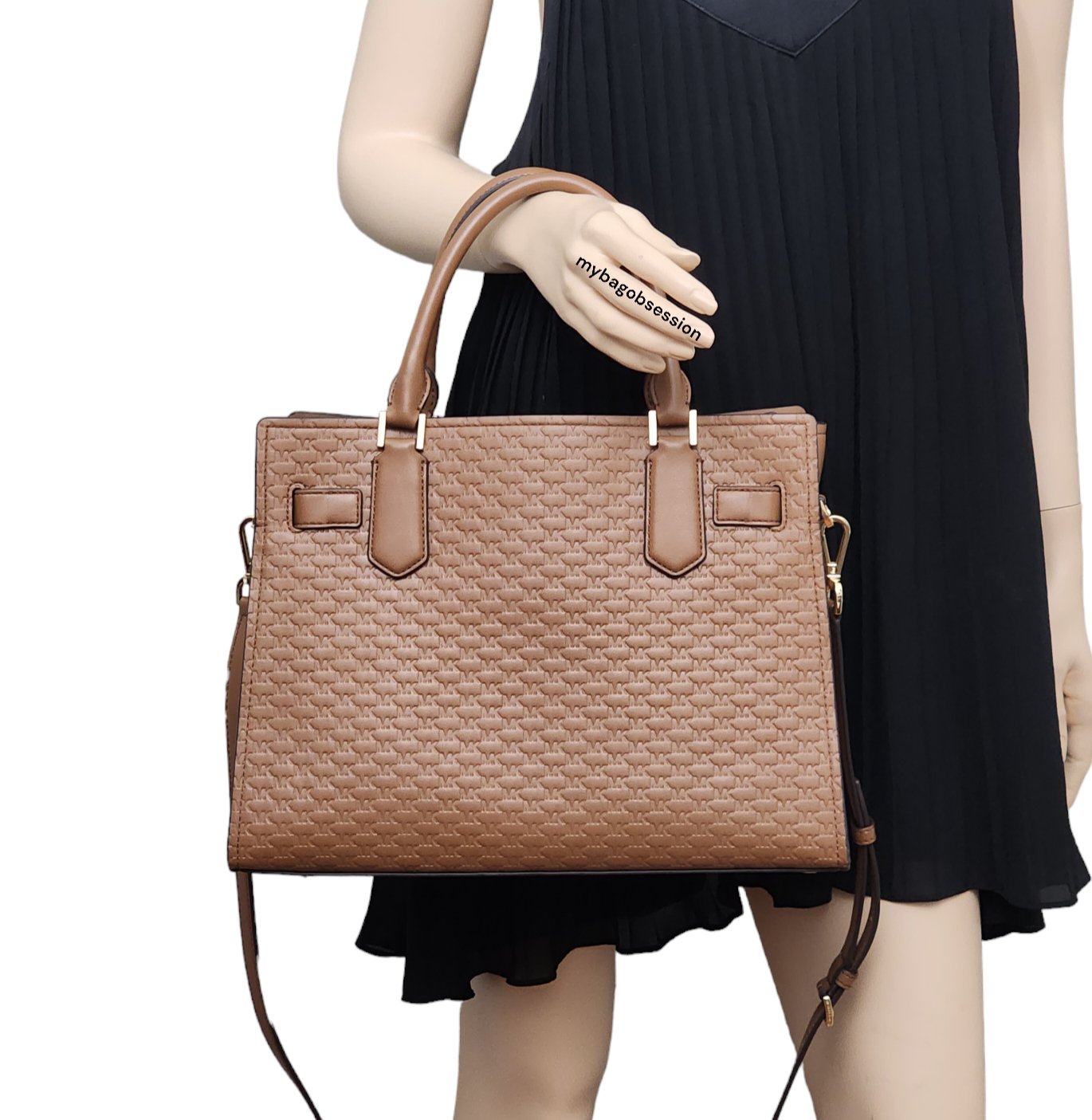 Michael Kors Hamilton MD Satchel Brown