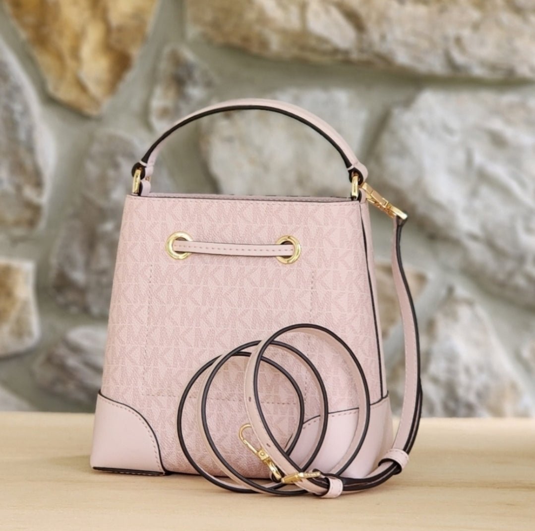 Michael Kors Mercer Logo SM Crossbody Pink