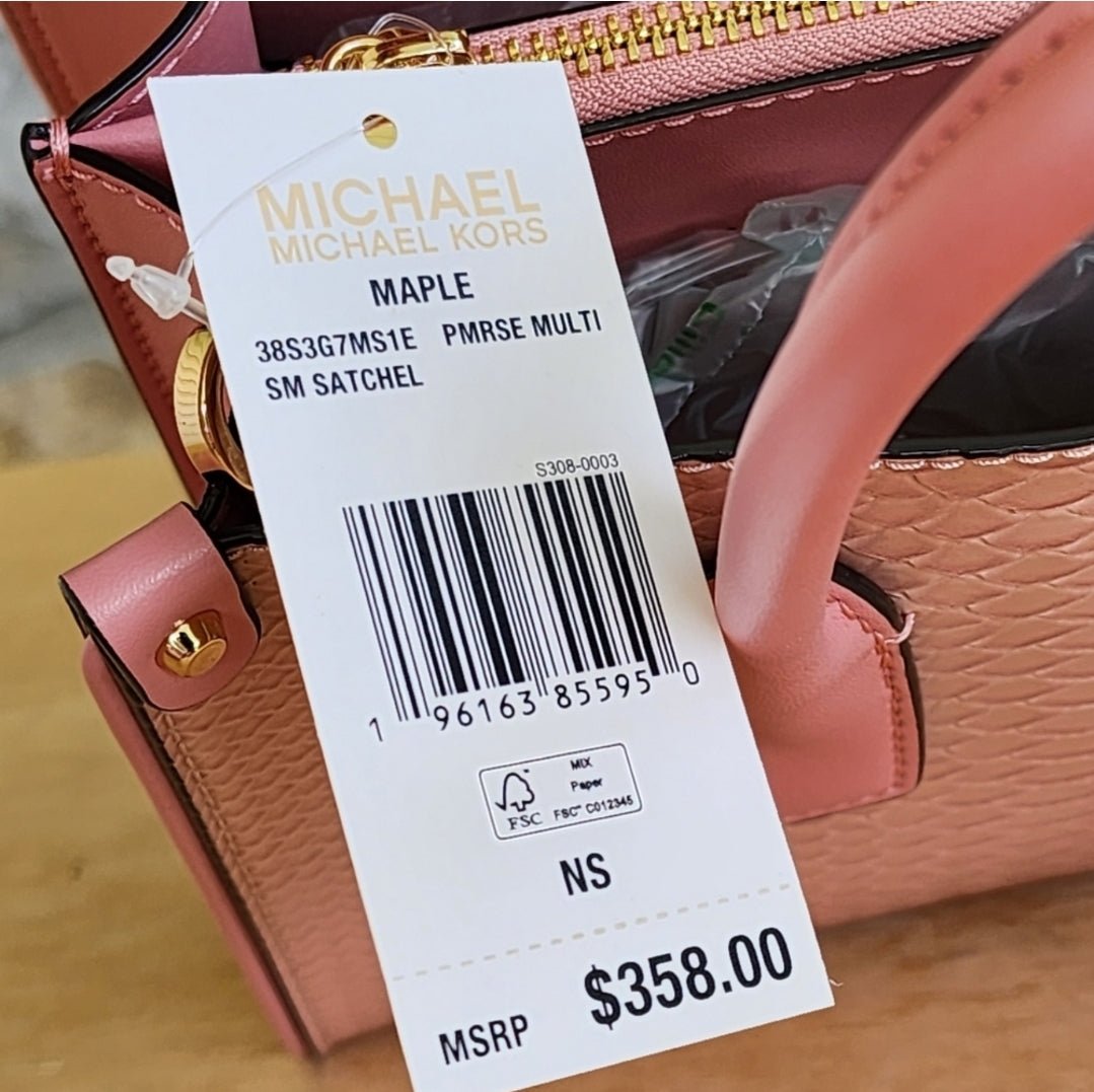 Michael Kors Maple SM Satchel Pink