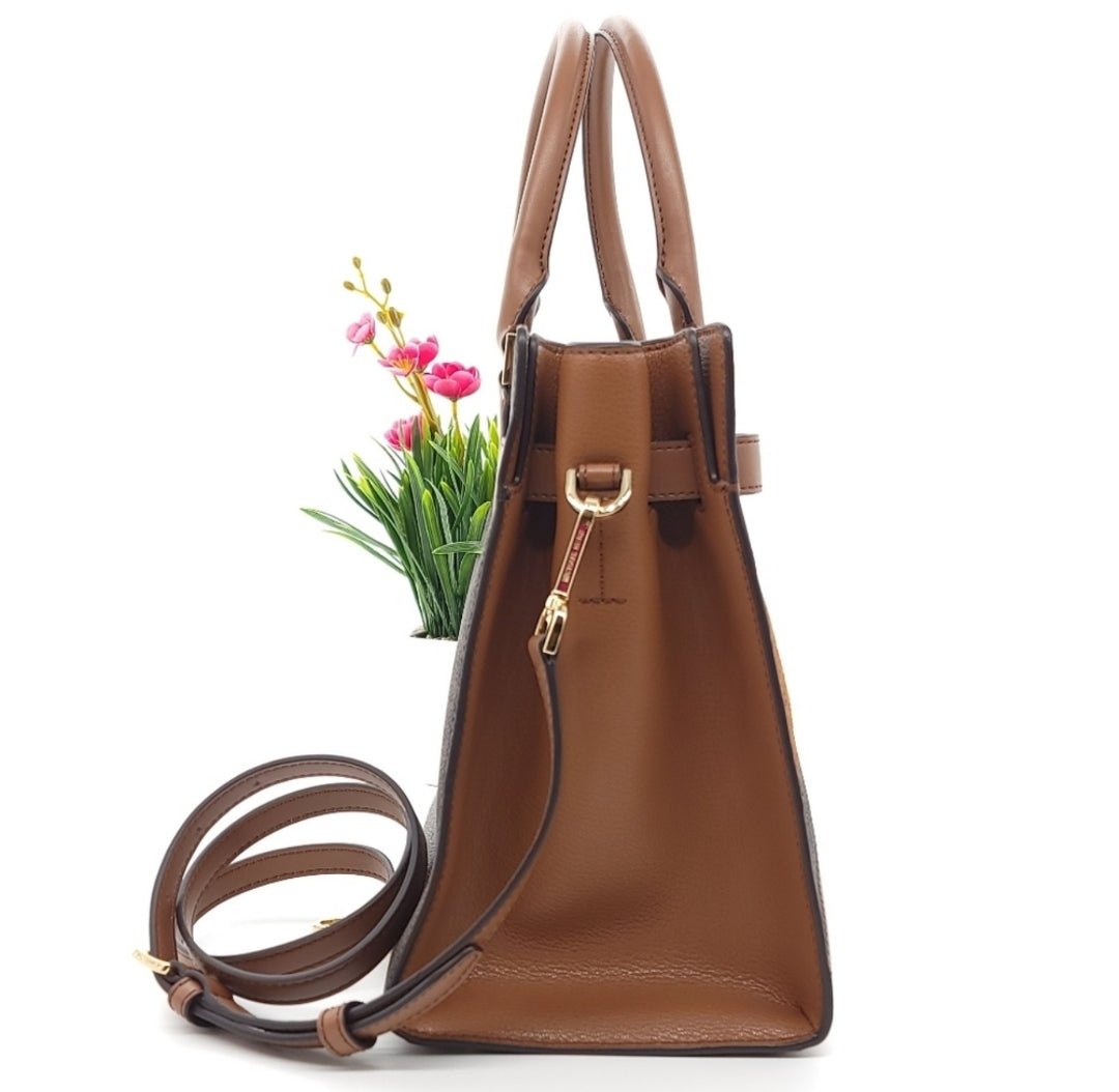 Michael Kors Hamilton MD Satchel Brown