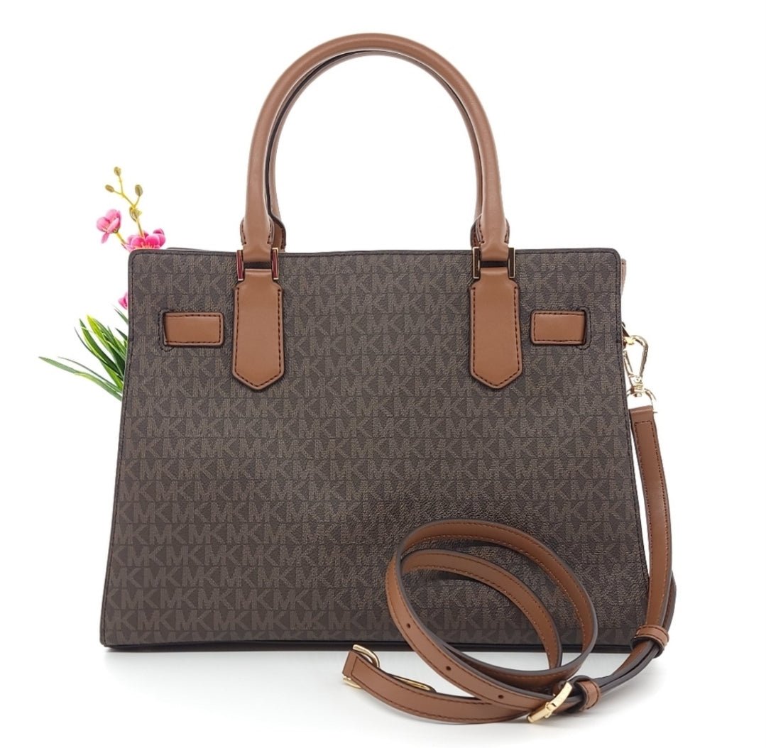 Michael Kors Hamilton MD Satchel Brown