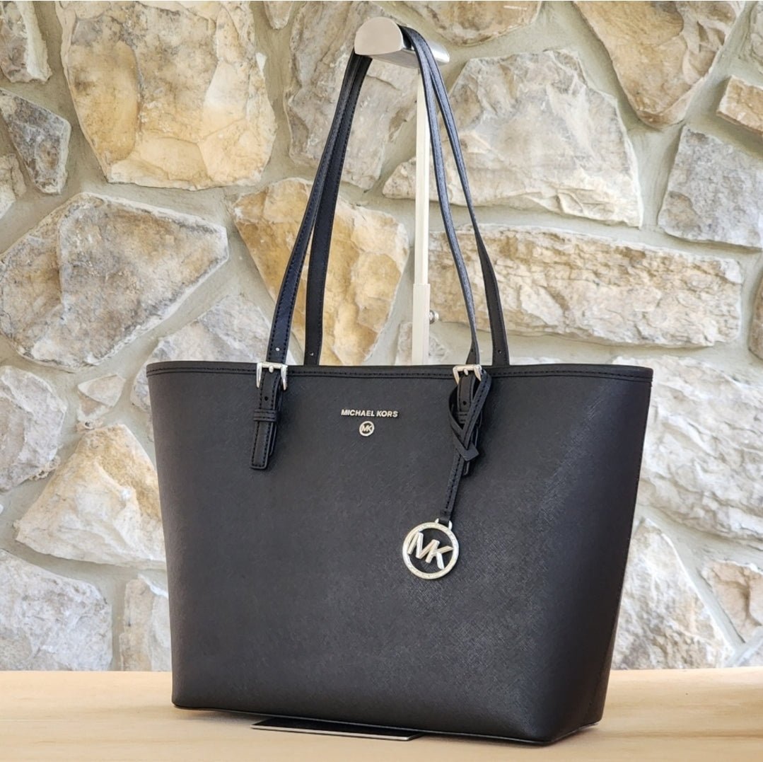 Michael Kors Jet Set MD Tote Black