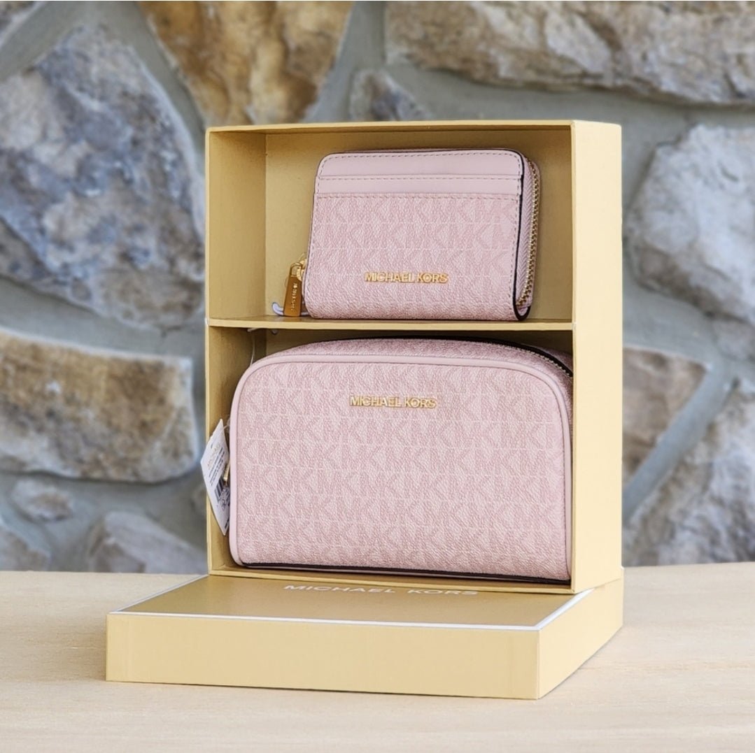 Michael Kors Jet Set Logo Gift Boxed SET Pink