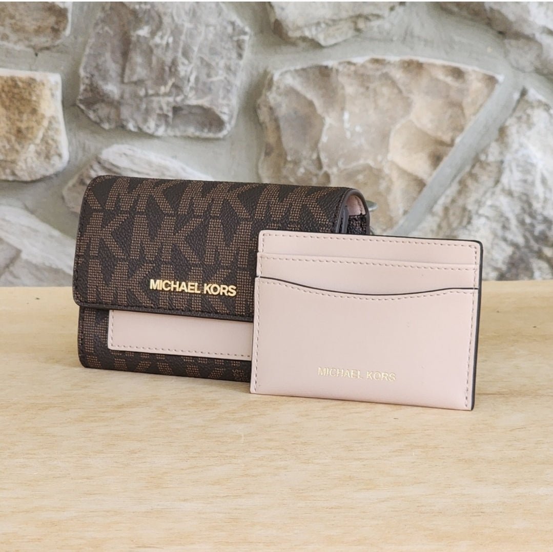 Michael Kors Jet Set Logo MD 2 in 1 Wallet