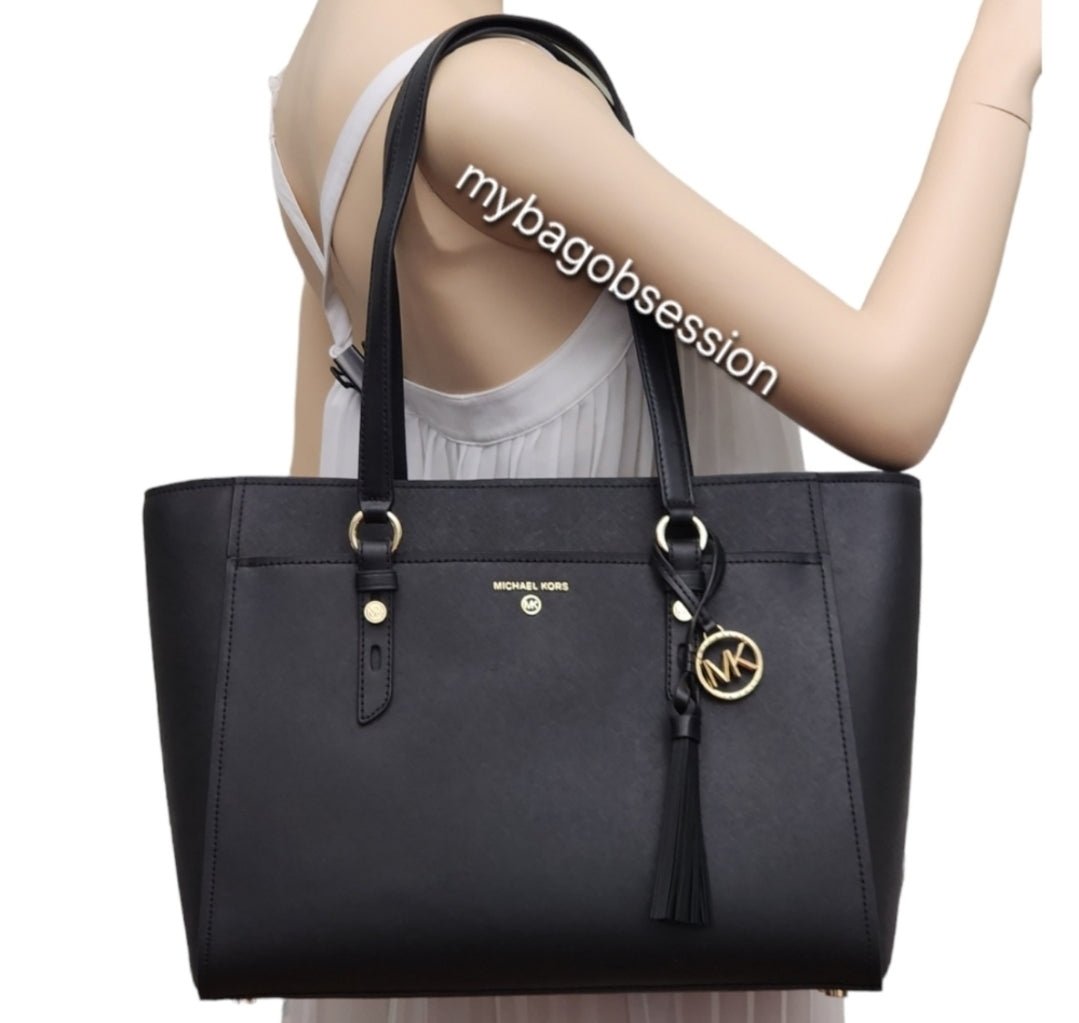 Michael Kors Sullivan LG Shoulder Bag Black