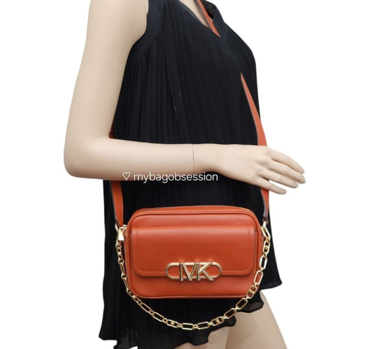 Michael Kors Parker MD Crossbody Orange