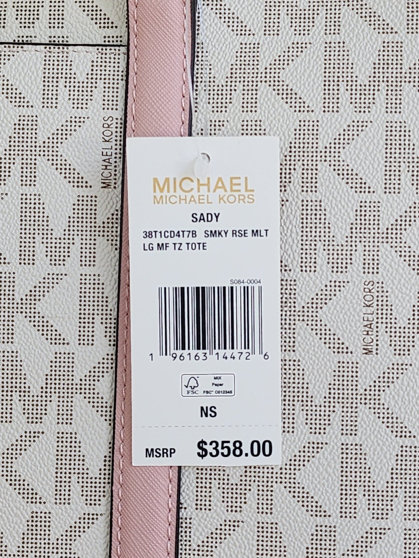 Michael Kors Sadie Logo LG MF TZ Tote